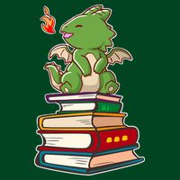Book-Wrym Kawii Dragon Cooling Performance Crew T-Shirt