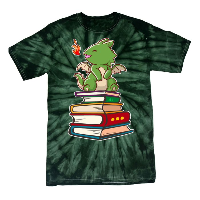 Book-Wrym Kawii Dragon Tie-Dye T-Shirt