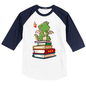 Book-Wrym Kawii Dragon Baseball Sleeve Shirt