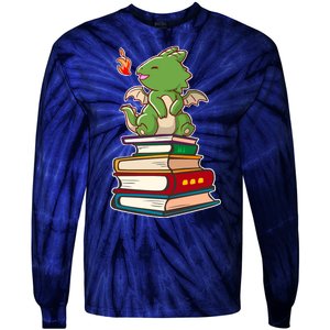 Book-Wrym Kawii Dragon Tie-Dye Long Sleeve Shirt