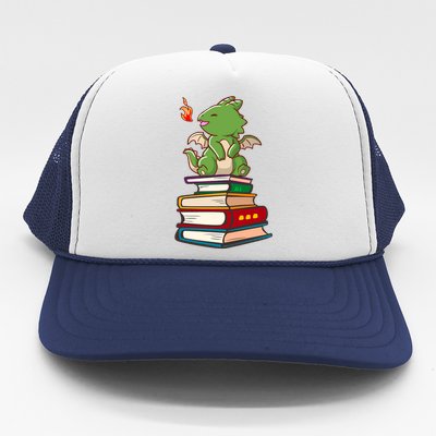 Book-Wrym Kawii Dragon Trucker Hat