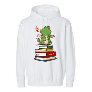 Book-Wrym Kawii Dragon Garment-Dyed Fleece Hoodie