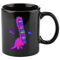 Bookasuras 11oz C Handle Ceramic Mug