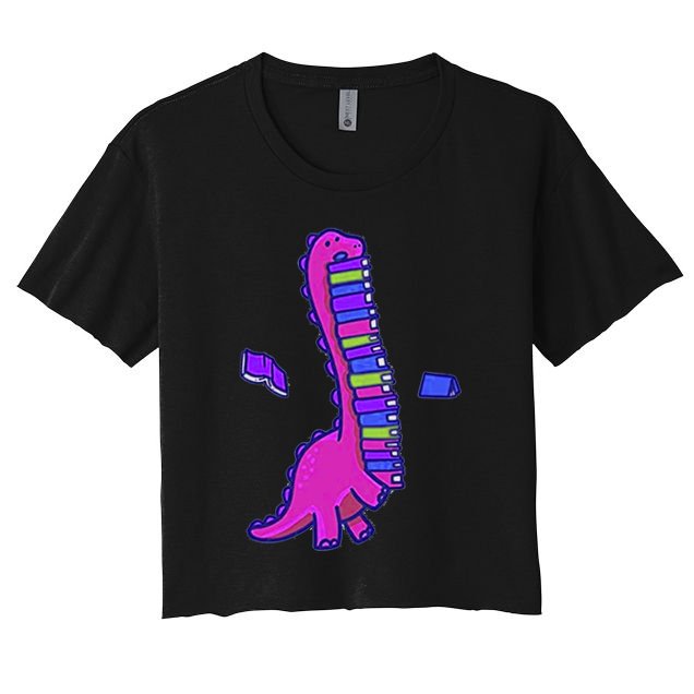 Bookasuras Crop Top