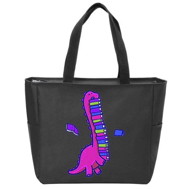 Bookasuras Zip Tote Bag