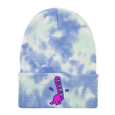 Bookasuras Tie Dye 12in Knit Beanie