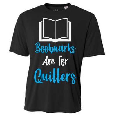 Bookmarks Are For Quitters Cooling Performance Crew T-Shirt