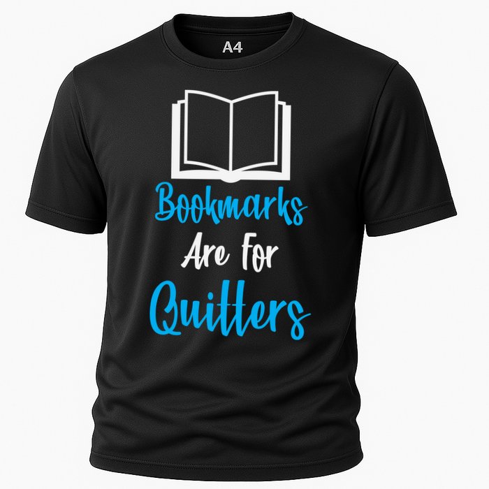 Bookmarks Are For Quitters Cooling Performance Crew T-Shirt