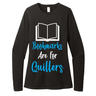 Bookmarks Are For Quitters Womens CVC Long Sleeve Shirt