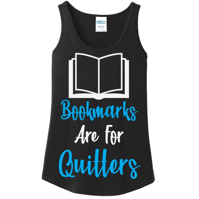 Bookmarks Are For Quitters Ladies Essential Tank