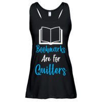 Bookmarks Are For Quitters Ladies Essential Flowy Tank