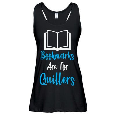 Bookmarks Are For Quitters Ladies Essential Flowy Tank