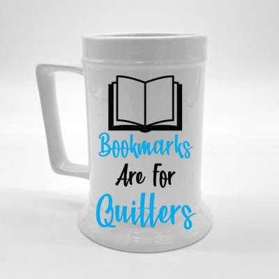 Bookmarks Are For Quitters Beer Stein