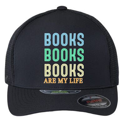 Books Are My Life Book Quotes Essential Flexfit Unipanel Trucker Cap