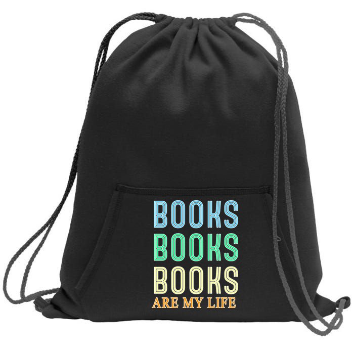 Books Are My Life Book Quotes Essential Sweatshirt Cinch Pack Bag