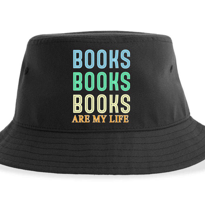 Books Are My Life Book Quotes Essential Sustainable Bucket Hat