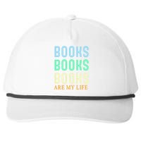 Books Are My Life Book Quotes Essential Snapback Five-Panel Rope Hat