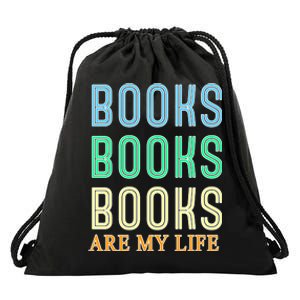 Books Are My Life Book Quotes Essential Drawstring Bag