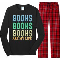 Books Are My Life Book Quotes Essential Long Sleeve Pajama Set