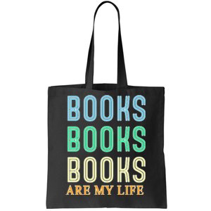 Books Are My Life Book Quotes Essential Tote Bag