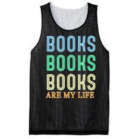 Books Are My Life Book Quotes Essential Mesh Reversible Basketball Jersey Tank