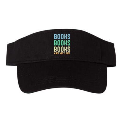 Books Are My Life Book Quotes Essential Valucap Bio-Washed Visor