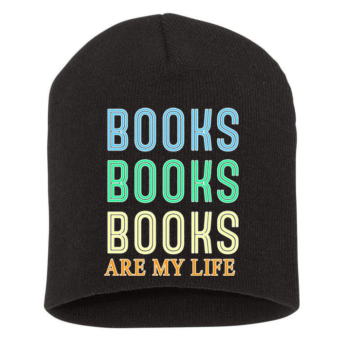 Books Are My Life Book Quotes Essential Short Acrylic Beanie