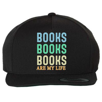 Books Are My Life Book Quotes Essential Wool Snapback Cap