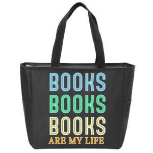 Books Are My Life Book Quotes Essential Zip Tote Bag