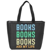 Books Are My Life Book Quotes Essential Zip Tote Bag