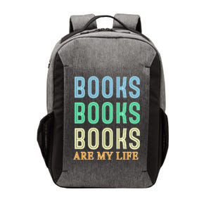 Books Are My Life Book Quotes Essential Vector Backpack