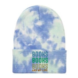 Books Are My Life Book Quotes Essential Tie Dye 12in Knit Beanie