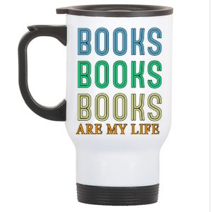 Books Are My Life Book Quotes Essential Stainless Steel Travel Mug