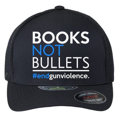 Books Not Bullets Flexfit Unipanel Trucker Cap