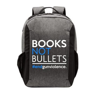 Books Not Bullets Vector Backpack