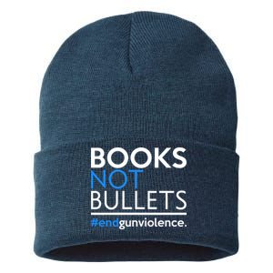 Books Not Bullets Sustainable Knit Beanie