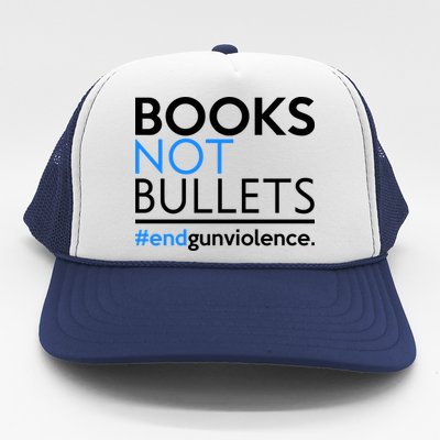 Books Not Bullets Trucker Hat