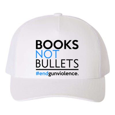 Books Not Bullets Yupoong Adult 5-Panel Trucker Hat