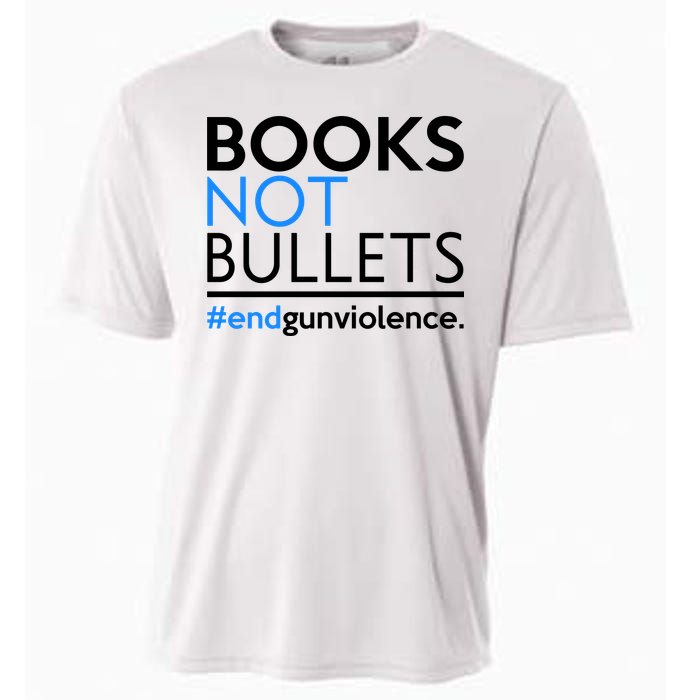 Books Not Bullets Cooling Performance Crew T-Shirt