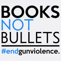 Books Not Bullets Button