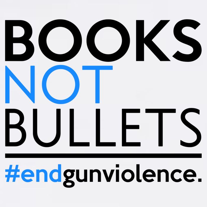 Books Not Bullets Button