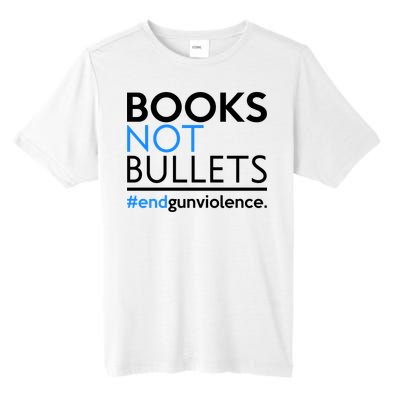 Books Not Bullets Tall Fusion ChromaSoft Performance T-Shirt