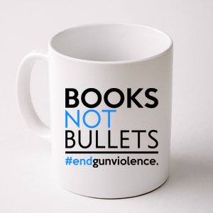 Books Not Bullets Coffee Mug