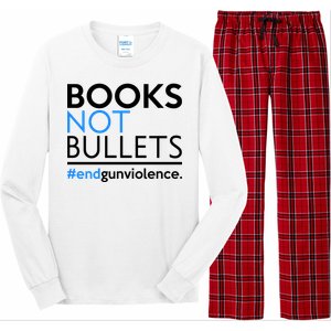 Books Not Bullets Long Sleeve Pajama Set