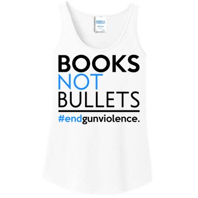 Books Not Bullets Ladies Essential Tank