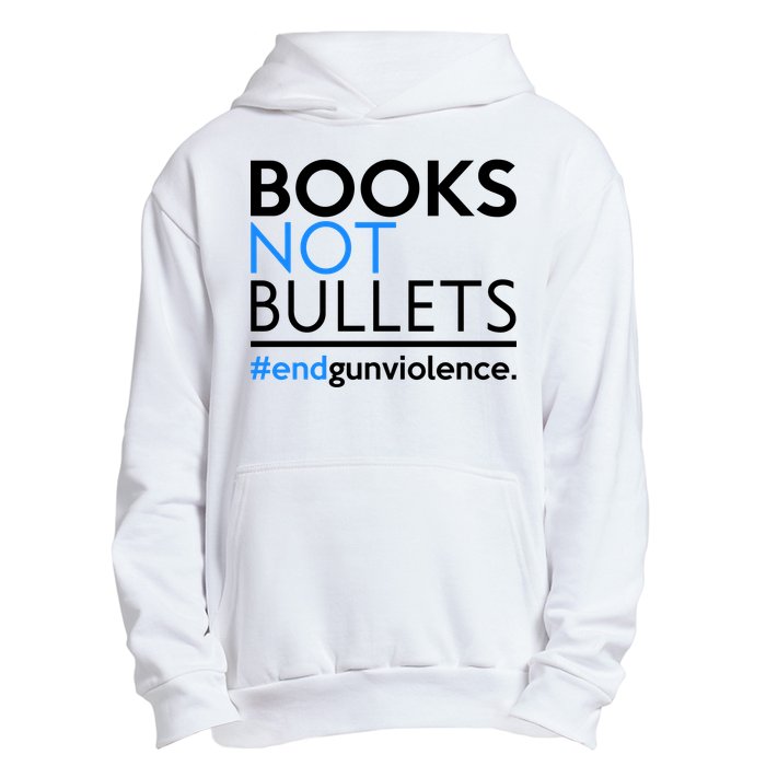 Books Not Bullets Urban Pullover Hoodie