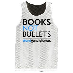 Books Not Bullets Mesh Reversible Basketball Jersey Tank