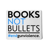 Books Not Bullets Mousepad