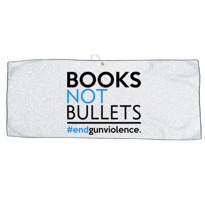 Books Not Bullets Large Microfiber Waffle Golf Towel