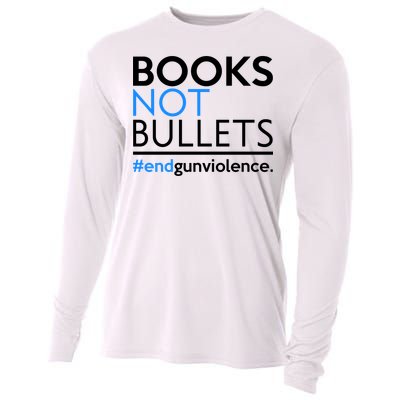 Books Not Bullets Cooling Performance Long Sleeve Crew